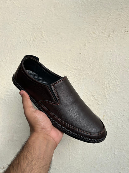 Brown Classic Medicated Shoes