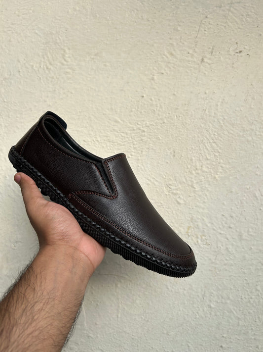 Brown Classic Medicated Shoes