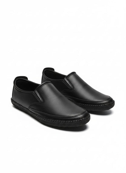 Black Classic Medicated Shoes