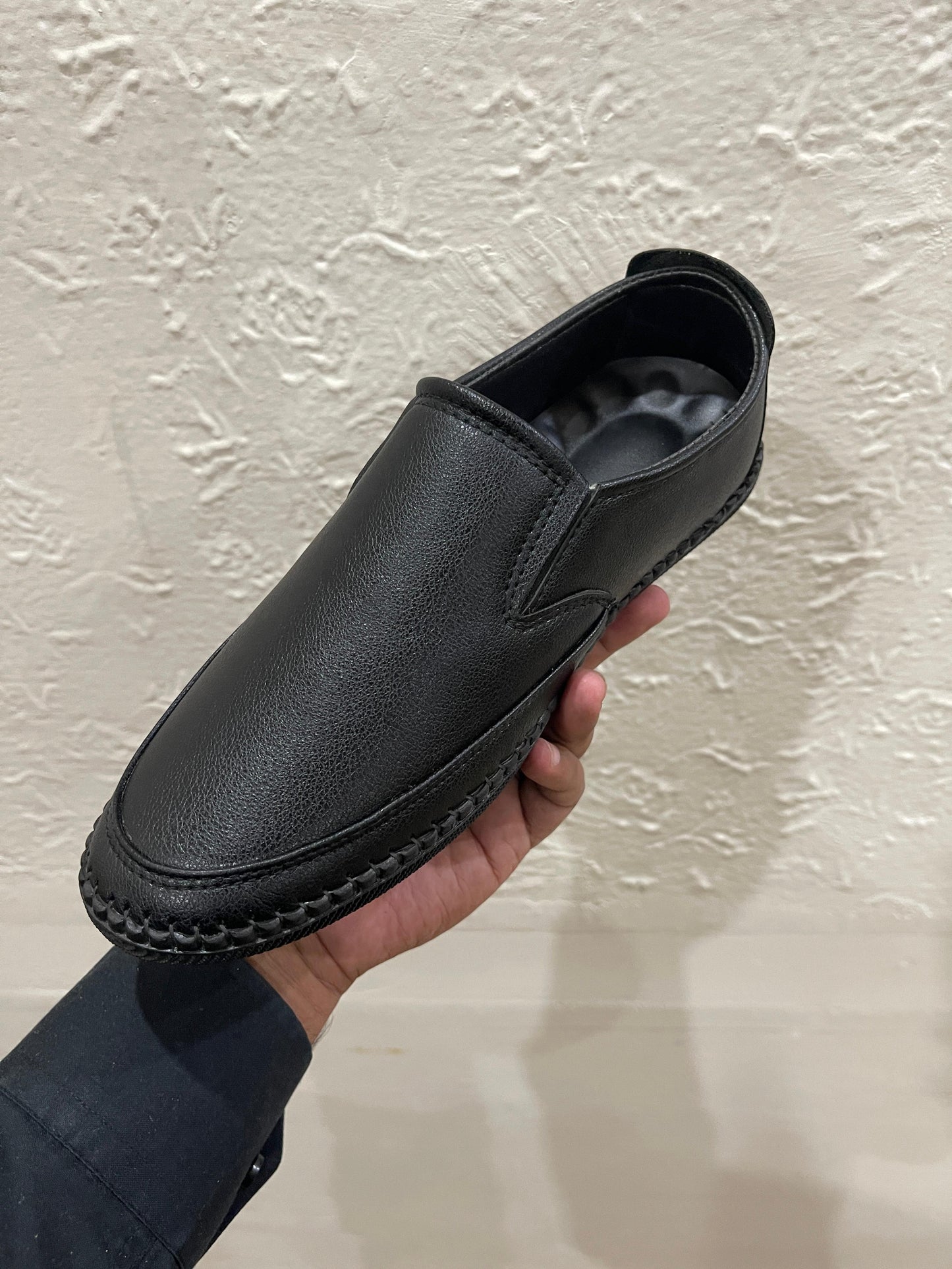 Black Classic Medicated Shoes